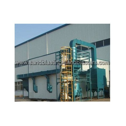 FB-R01 Wind Power Abrasive Recycling Sandblasting Room